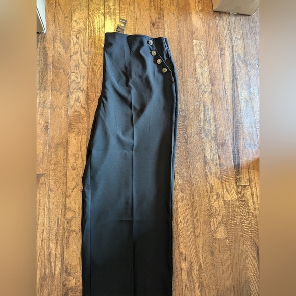 Torrid NWT Pull-On Wide Leg High-Rise Retro Chic Nautical Pant 4x or 0x - Picture 9 of 12